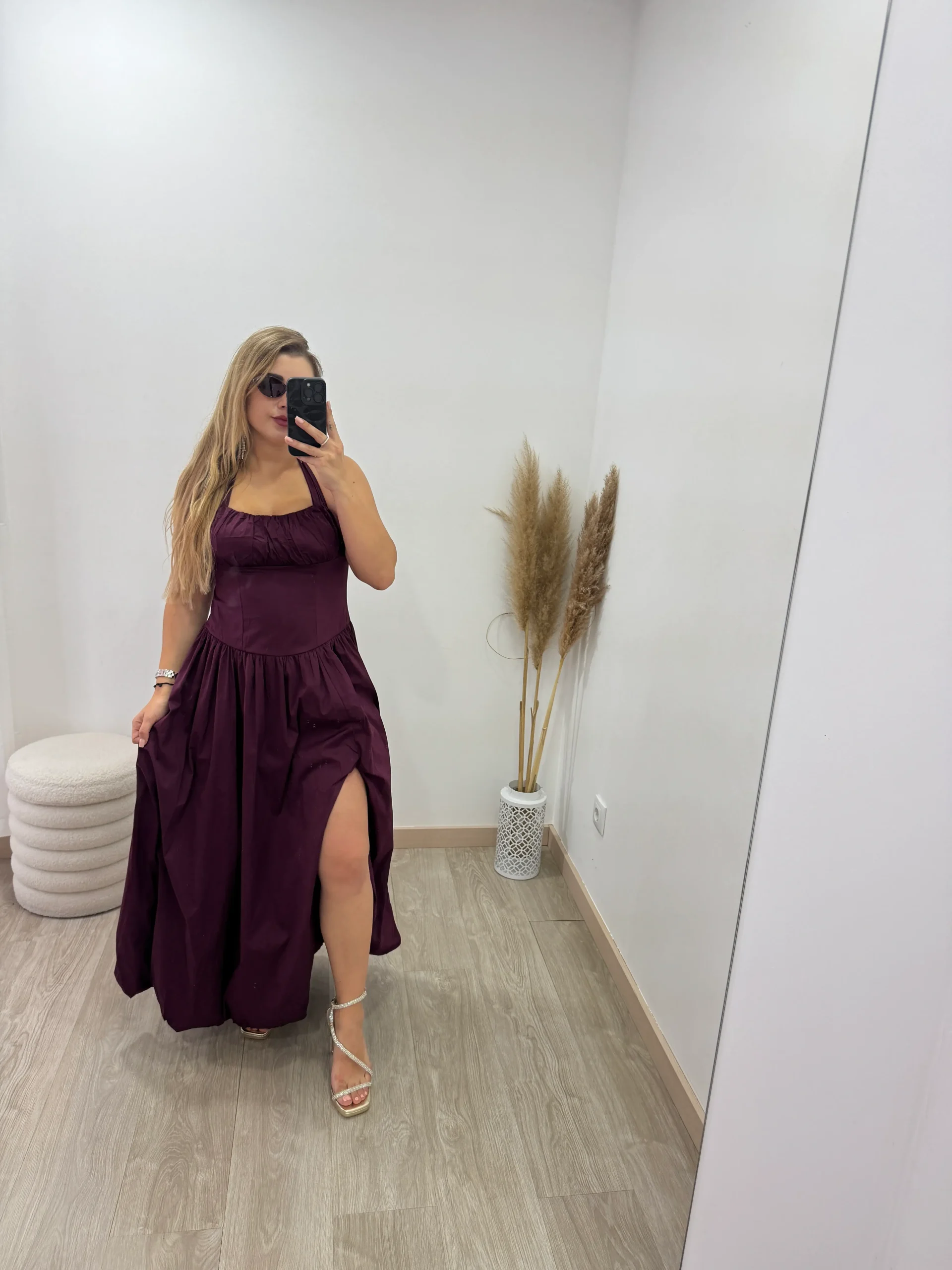 Vestido abaloado